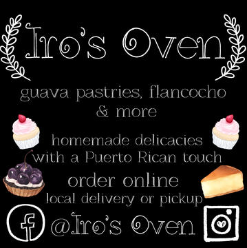 Iro’s Oven Business Card